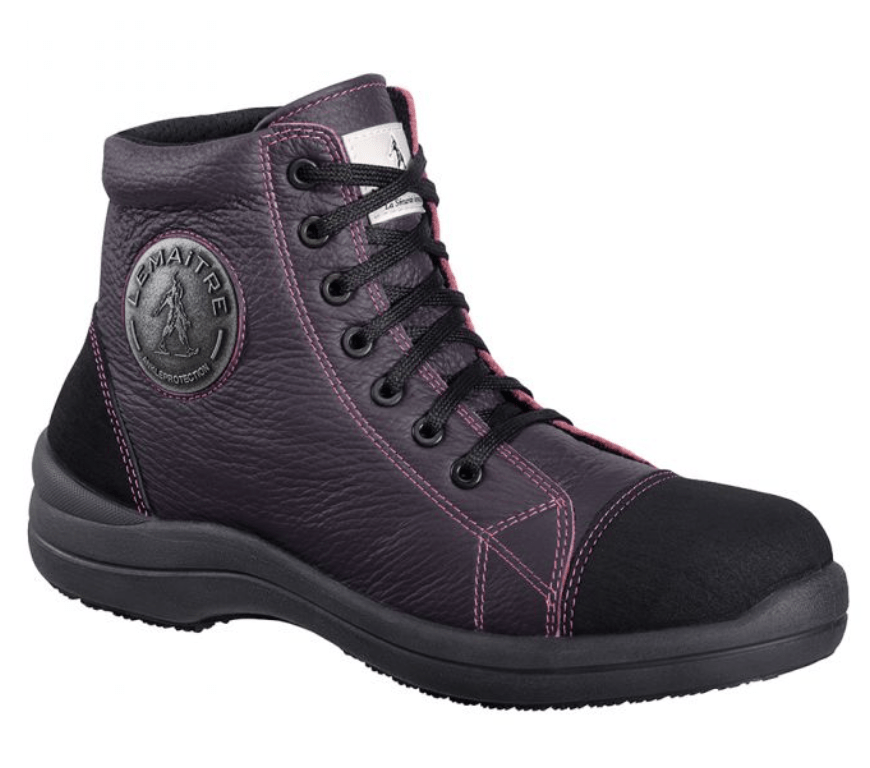 Chaussure prune haute femme LIBERTY