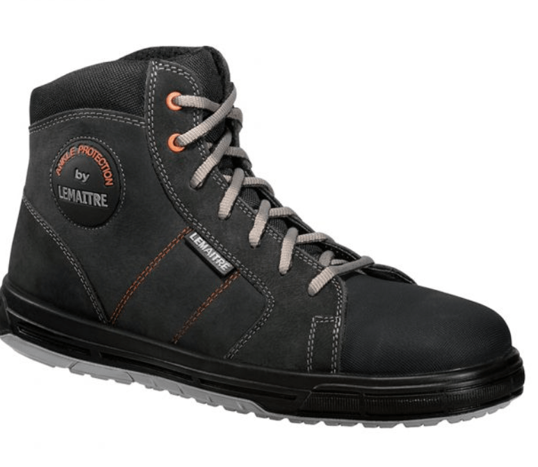 Chaussure haute noire S3 SAXO