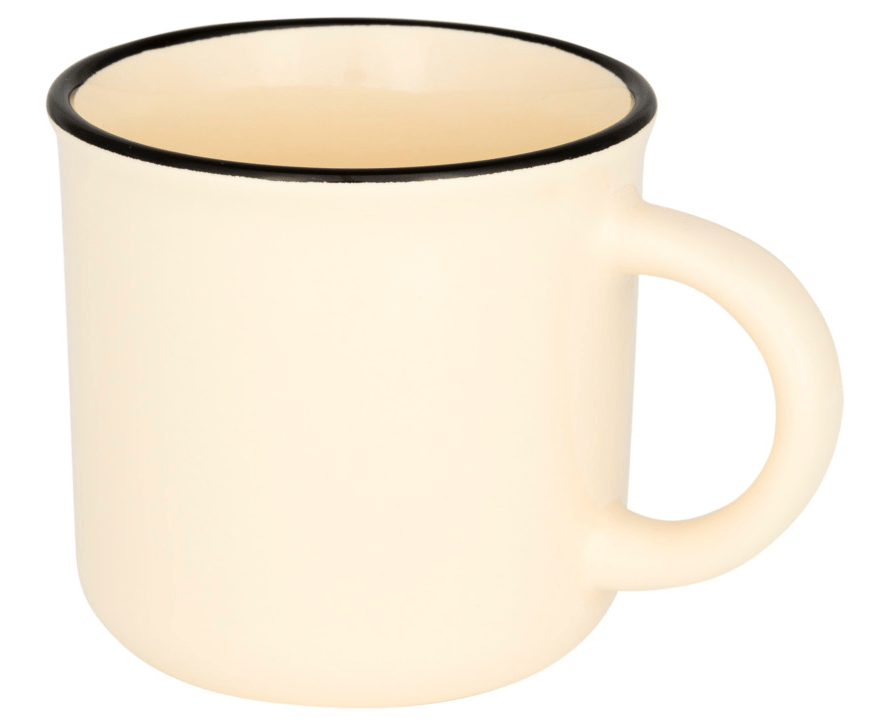 Tasse en céramique rétro LAKEVIEW 100542