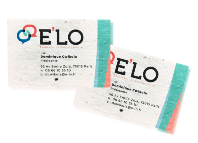 Carte de visite à planter IDG14H